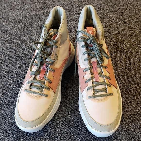 Sorel ONA 503 Mid Color Block High Top Sneakers Nova Sand Womens NEW - Picture 3 of 7